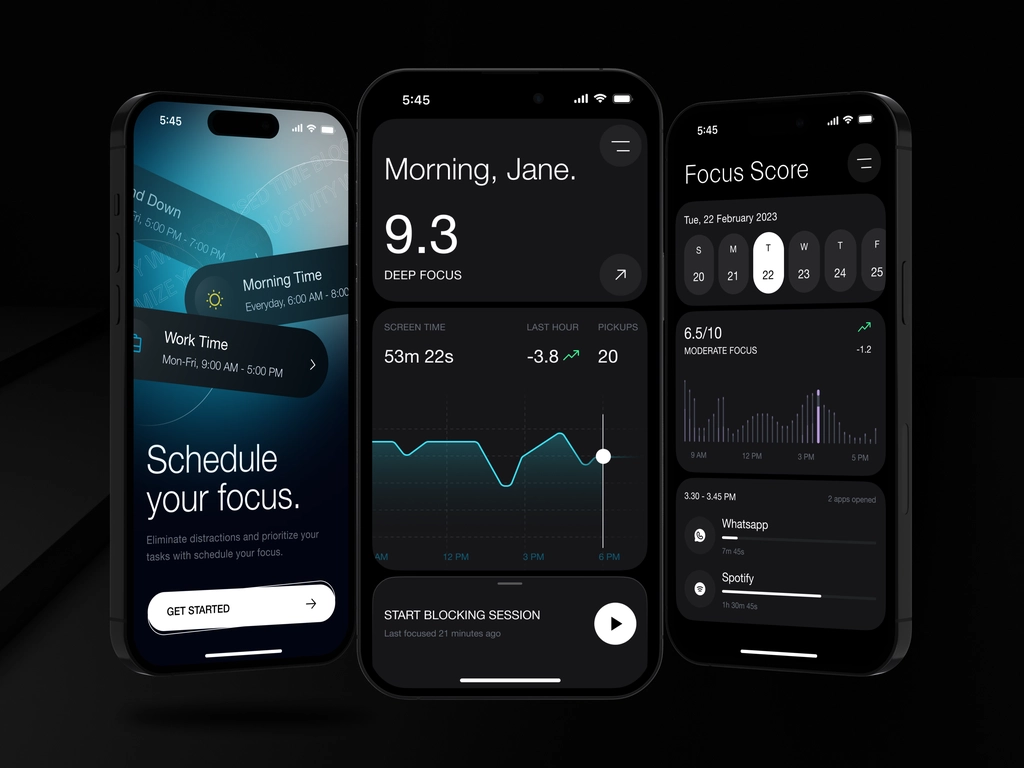 dark mode mobile application development